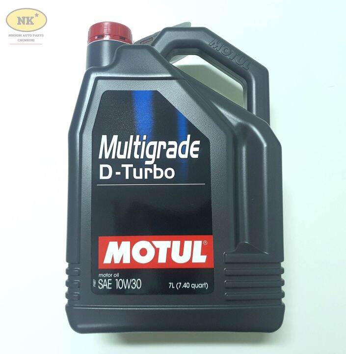 Motul Multigrade D turbo 10W 30 นำมนเครอง กงสงเคราะห ดเซล 10W