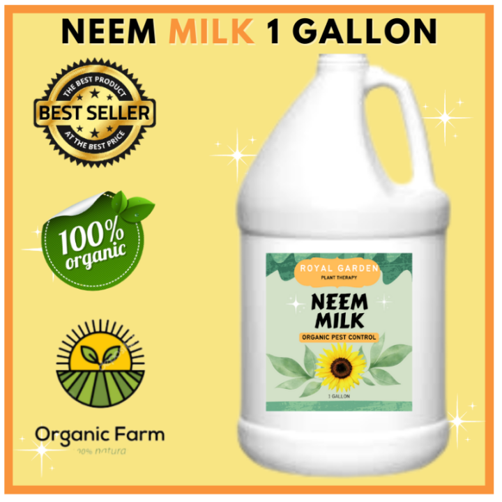 Royal Garden Gallon Neem Milk Neem Oil Refill Ml Neem Oil