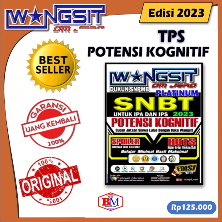 Buku Wangsit UTBK SNBT TPS POTENSI KOGNITIF 2023 UTBK SNBT TPS 2023