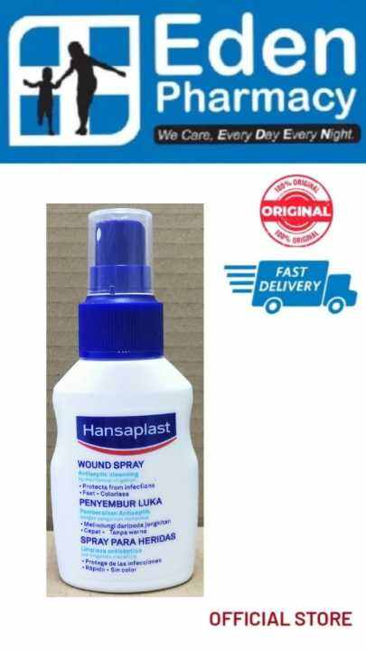 Hansaplast Wound Spray Antiseptic Cleansing 50ml Lazada