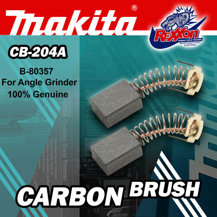 Makita Pcs Carbon Brush Set B Cb A Rexxon Power Tools Trading