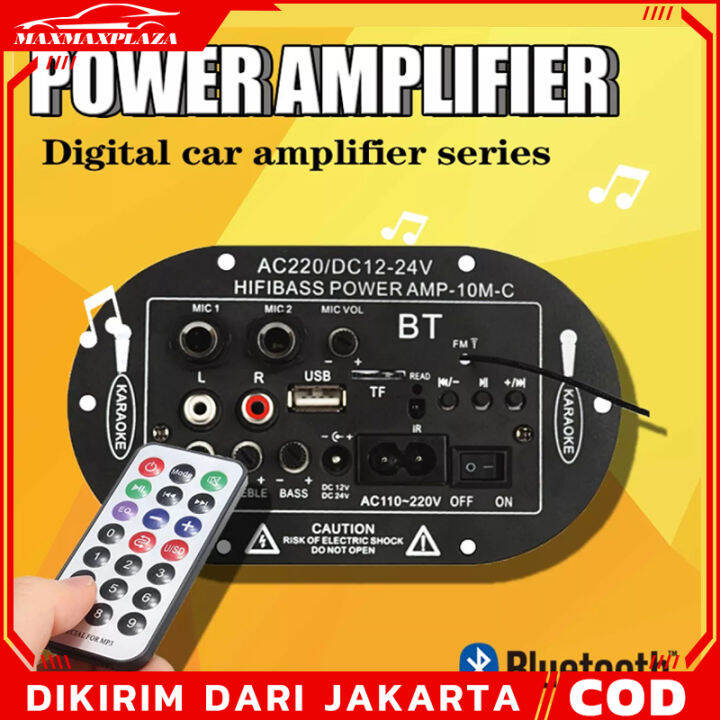 Dikirim Dari Jakarta Amplifier Board V V Bluetooth Usb Fm Radio