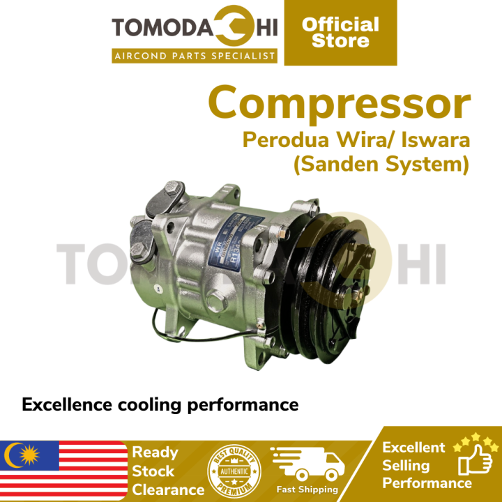 Tomodachi Car Aircond Compressor Sanden Proton Wira Iswara