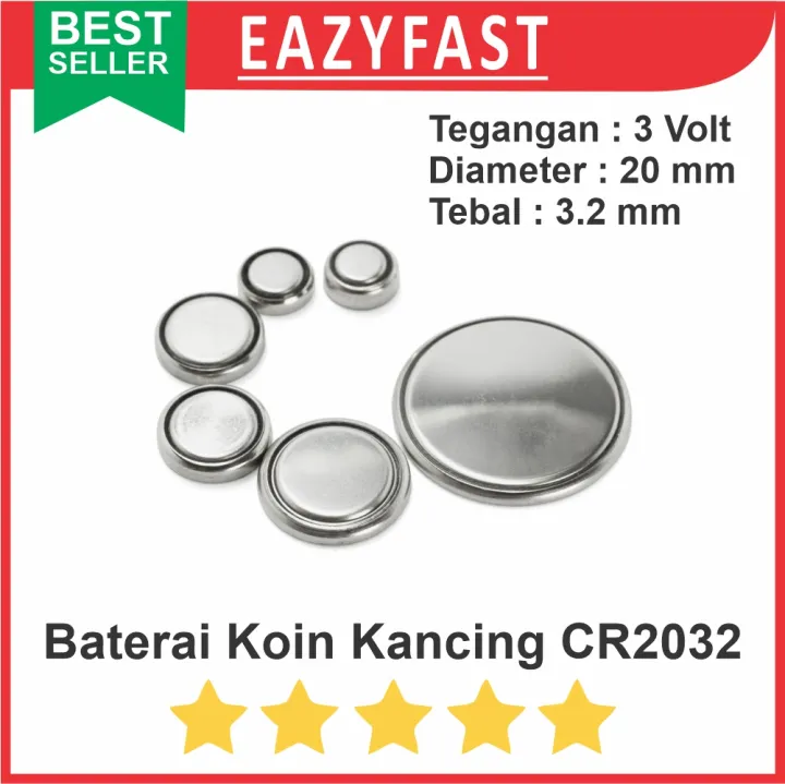 Baterai Jam Kancing Cr Maxell Micro Lithium Cell Battery Batere