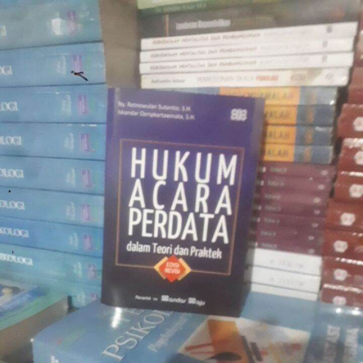 Buku Hukum Acara Perdata Dalam Teori Dan Praktek By Ny Retnowulan S H