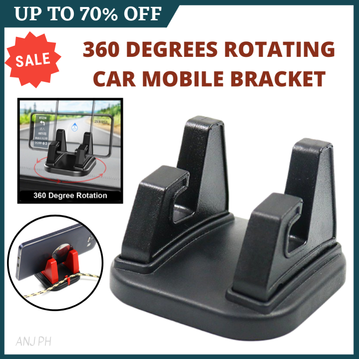 SUPER TRENDING 360 Degree Rotate Car Cell Phone Holder Dashboard