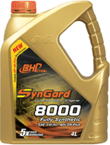 11 11 OFFER BHP SYNGARD 8000 Fully Synthetic SAE 5W 40 4L Lazada