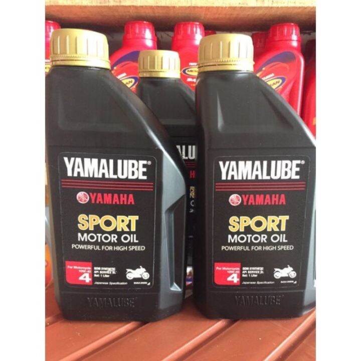 OLI YAMAHA YAMALUBE SPORT 1 LITER SAE 10W 40 API SL JASO MA YAMALUBE