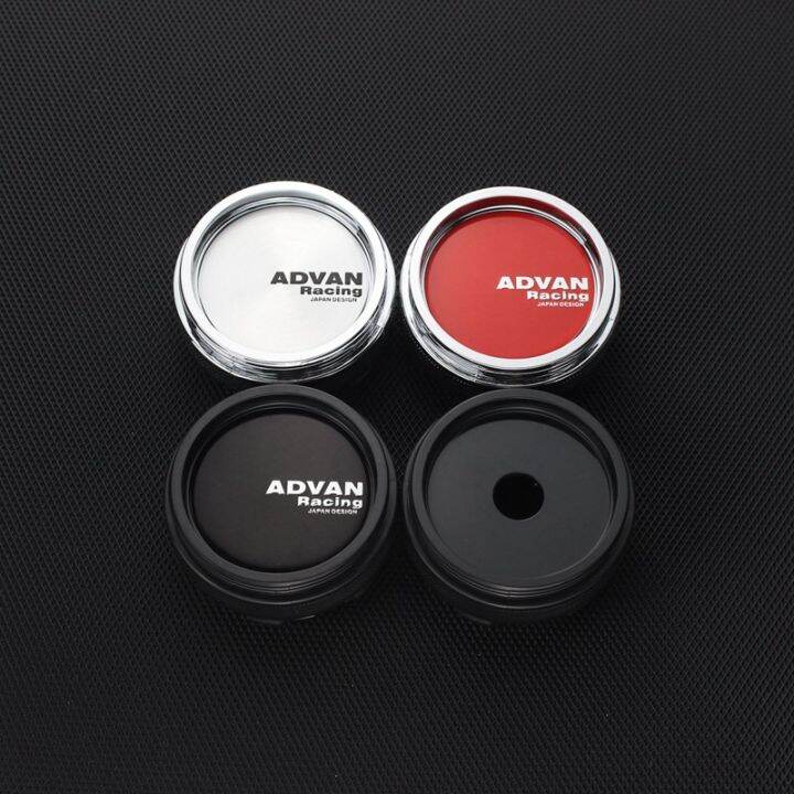 CarDIY 4pcs Advan Racing Wheel Caps For Rims 66mm OD 62mm ID Advan Logo