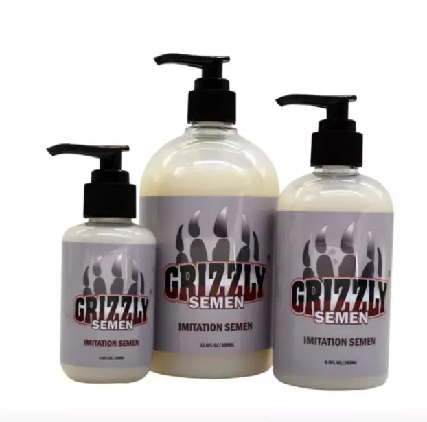 Funzone GRIZZLY Semen Premium Personal Lubricant Vagina Anal Lube For