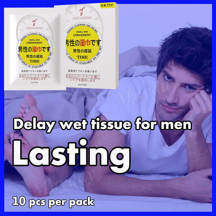 Pcs Box Male Sex Delay Products For Penis Wet Tissue Wipes For Men