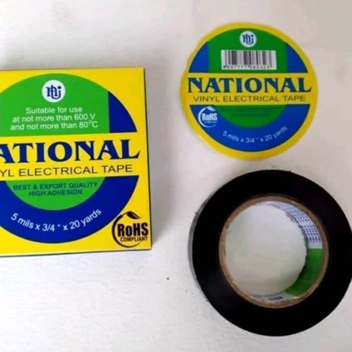 EAK LEM LISTRIK NATIONAL VINYL ELECTRICAL TAPE ISOLASI LISTRIK