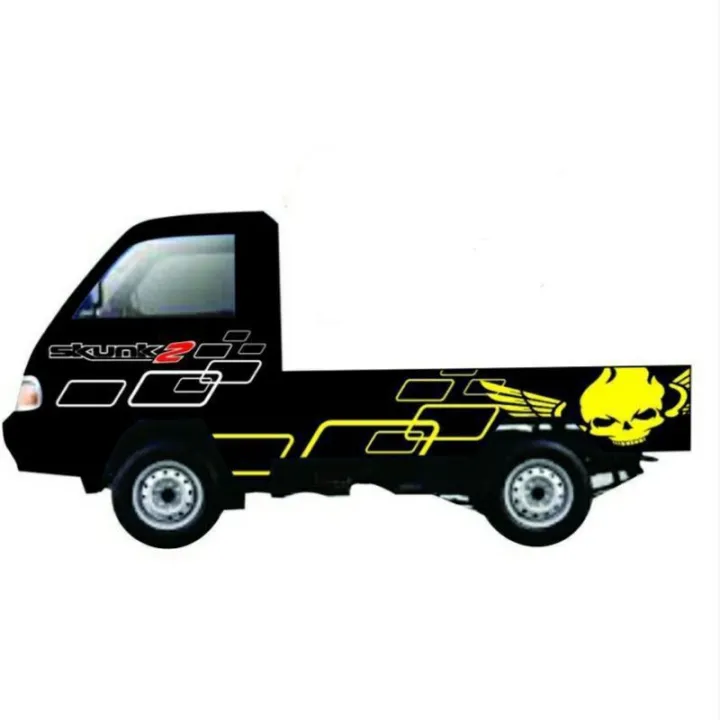 Stiker Mobil Pick Up Suzuki Carry Stiker Pick Up Carry Cutting Stiker