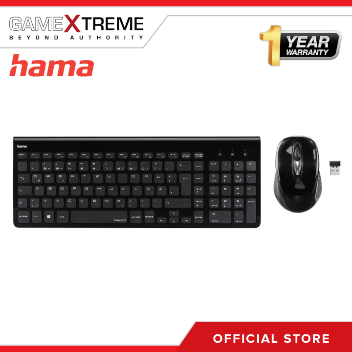 Hama KMW 600 Wireless Keyboard And Mouse Combo Lazada PH