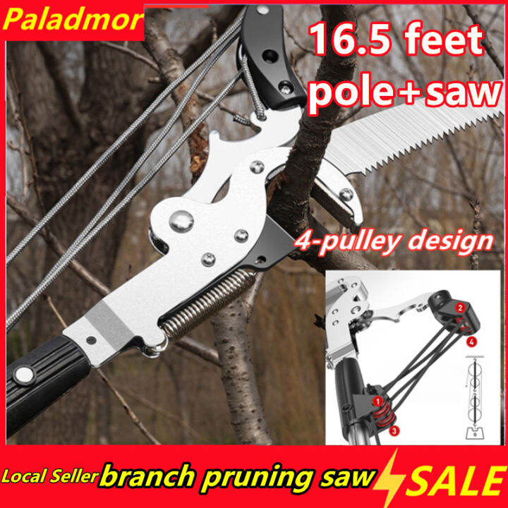 Tree Pruner With Saw Pruner Cutter With Telescopic Pole High Altitude