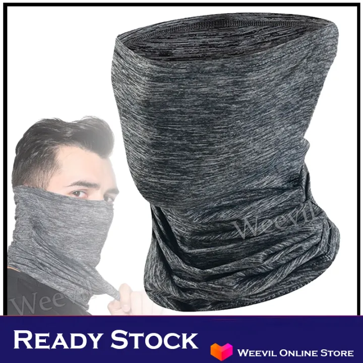 Face Scarf Neck Gaiter Tube Head Scarf Half Face Mask Cover Motorcycle