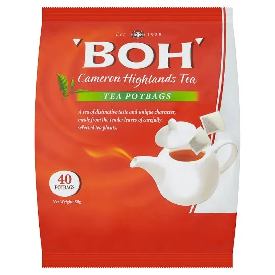 Teh S S S Boh Uncang Boh Tea Cameron Highlands Tea Potbags