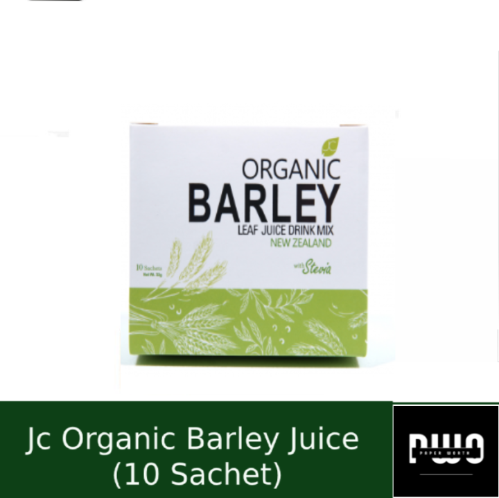 Authentic 100 Pure JC Organic Barley Juice Lazada PH