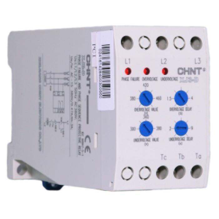 Chint Xj D Phase Failure Relay Over Under Voltage Protector Fasa