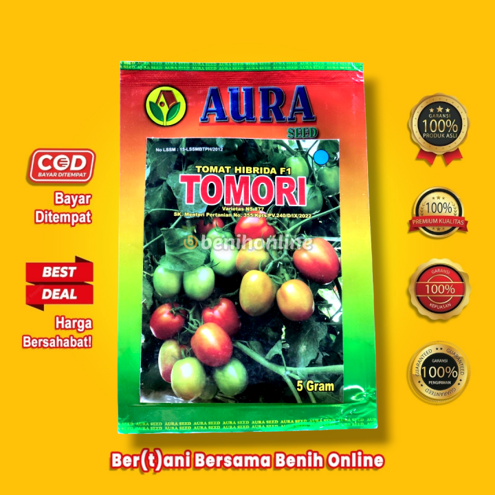 Benih Tomat Hibrida F Tomori Gram Aura Seed Lazada Indonesia