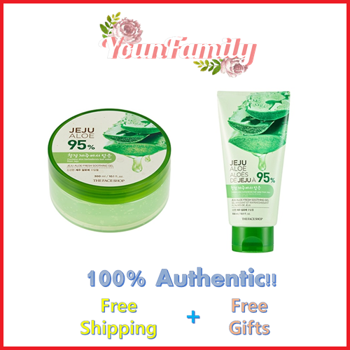 The FACE Shop Jeju Aloe Fresh Soothing Gel 300ml Lazada