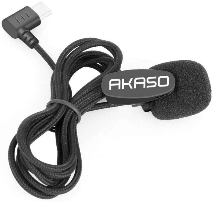 Akaso Action Camera External Microphone For Akaso Brave Brave Plus