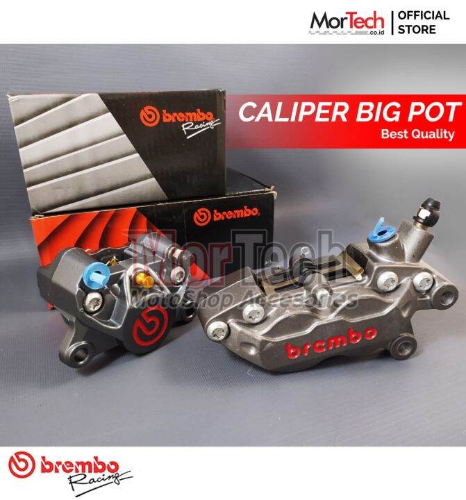 Paketan Kaliper Monoblok Babet Big Pot Bremb Axial P P Kanan New