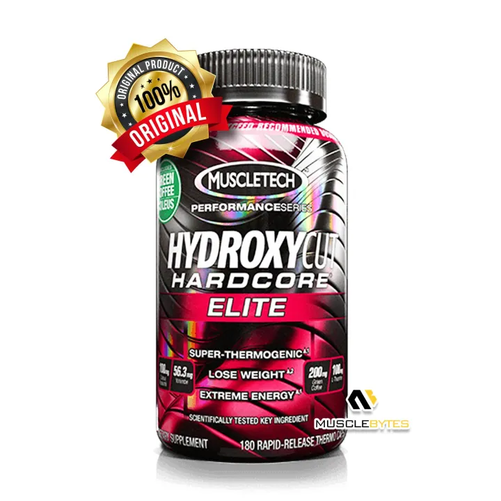 MuscleTech Hydroxycut Hardcore Elite Fat Burner 100 Capsules Lazada