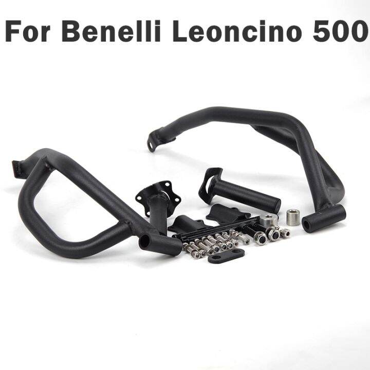 Leoncino 500 Motorcycle Engine Bumper Guard Crash Bars Frame Slider