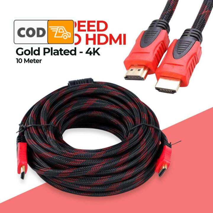 Kabel Hdmi To Hdmi Meter Perpanjangan High Speed Gold Plated