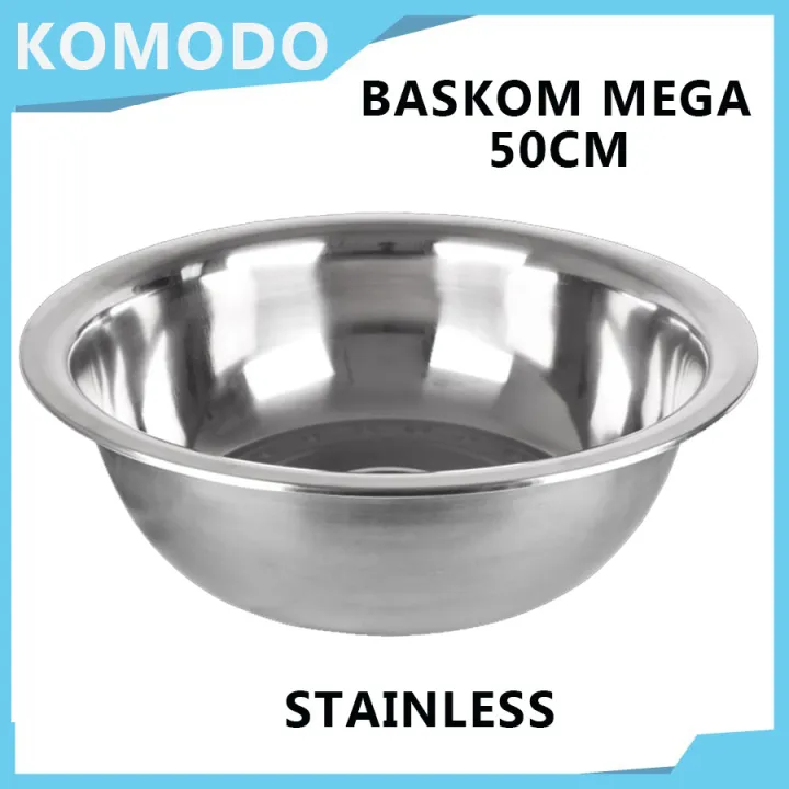 Baskom Stainless Besar Baskom Jumbo Baskom Mega Komodo Cm