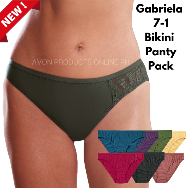 Avon Panty Gabriela 7 1 Bikini Panty Pack Everyday Comfort Panty