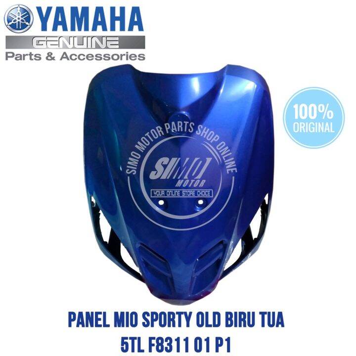 Body Motor Mio Panel Dek Dasi Depan Mio Sporty Lama Old Biru Tua