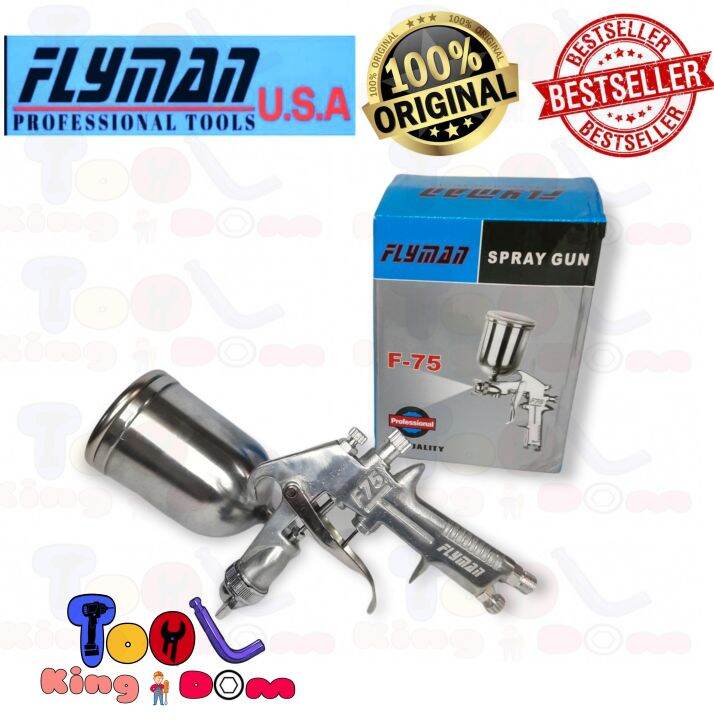 Flyman F Pneumatic Spray Gun Gravity Type Lazada Ph