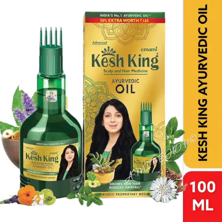 Kesh King Ayurvedic Medicinal Oil Ml Lazada Co Th