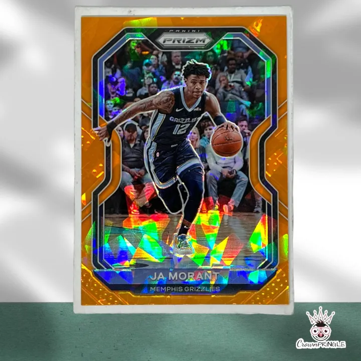 Prizm Orange Cracked Ice Ja Morant Silver Holo Card Lazada Ph