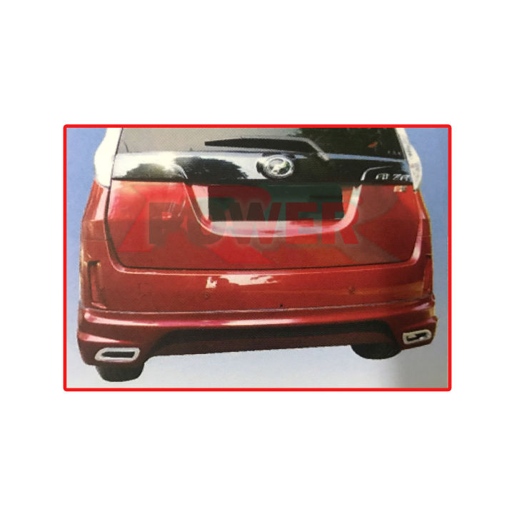 Perodua Alza Facelift Bumper Model Only Oem Style Rear Back