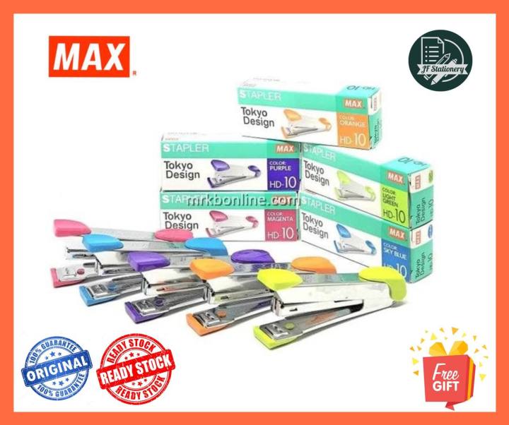 Max Stapler HD 10 No 10 Tokyo Design HD 10 Use Max No 10 1M Staples