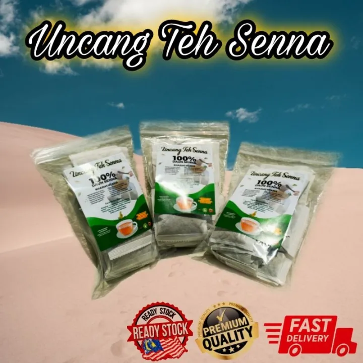 30 Uncang Harga Promosi Uncang Teh Senna Sanna Murah Detox Tea