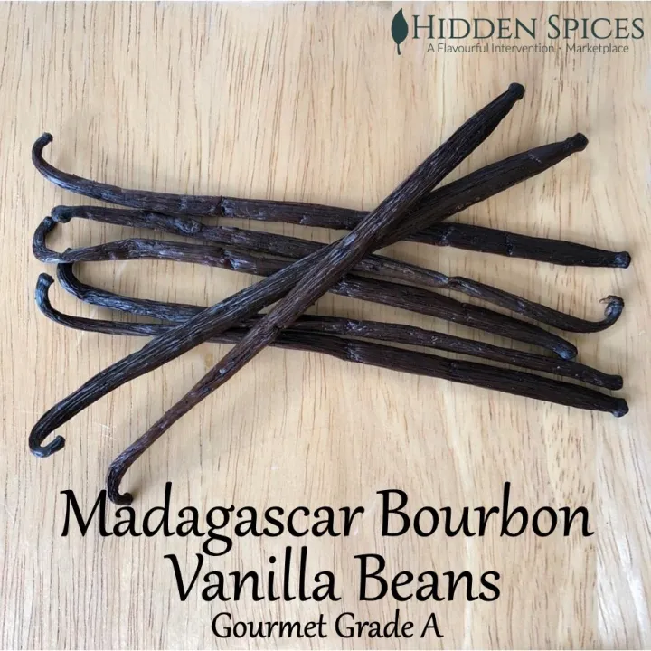 Madagascar Bourbon Vanilla Beans Gourmet Grade A Organic Pellet