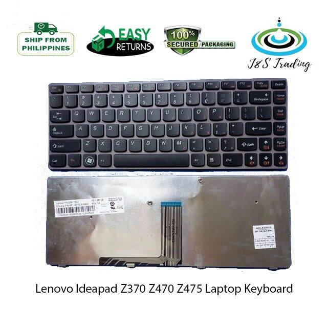 Lenovo Ideapad Z370 Z470 Z475 Laptop Keyboard Lazada PH