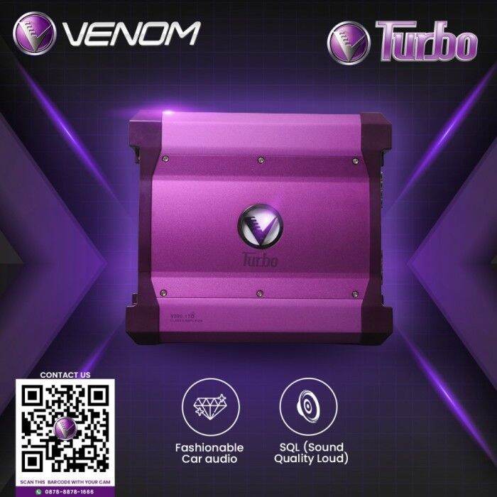 Power Amplifier Channel Venom Turbo V To Lazada Indonesia