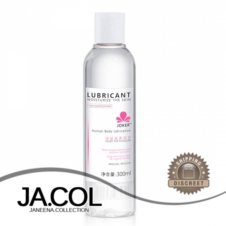 Jacol Joker Ml Smooth Pink Water Based Sex Lubricant For Anal And