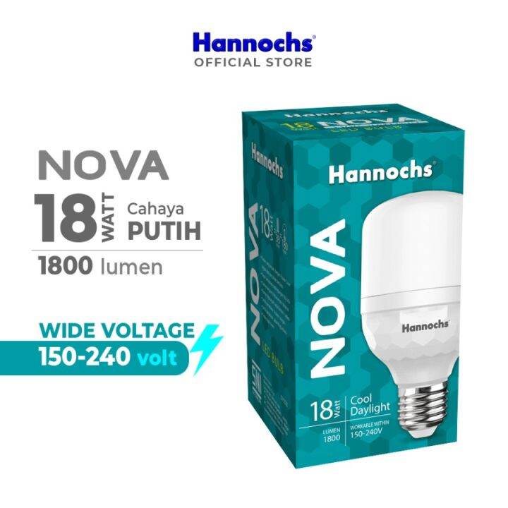 Hannochs Lampu Led Nova W Cahaya Putih Lazada Indonesia