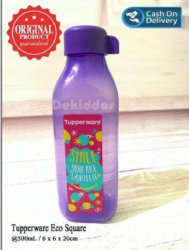 Tupperware Eco Bottle Square Ml Satuan Botol Minum Promo November