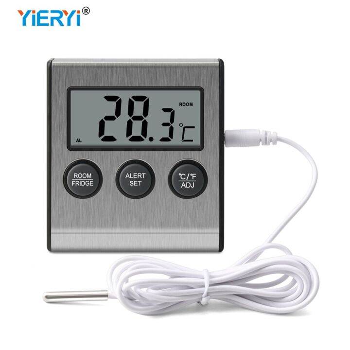 Yieryi New Digital Refrigerator Thermometer With NTC Temperature Probe