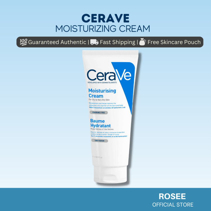 Cerave Moisturizing Cream Ml Rosee Official Store Lazada Ph