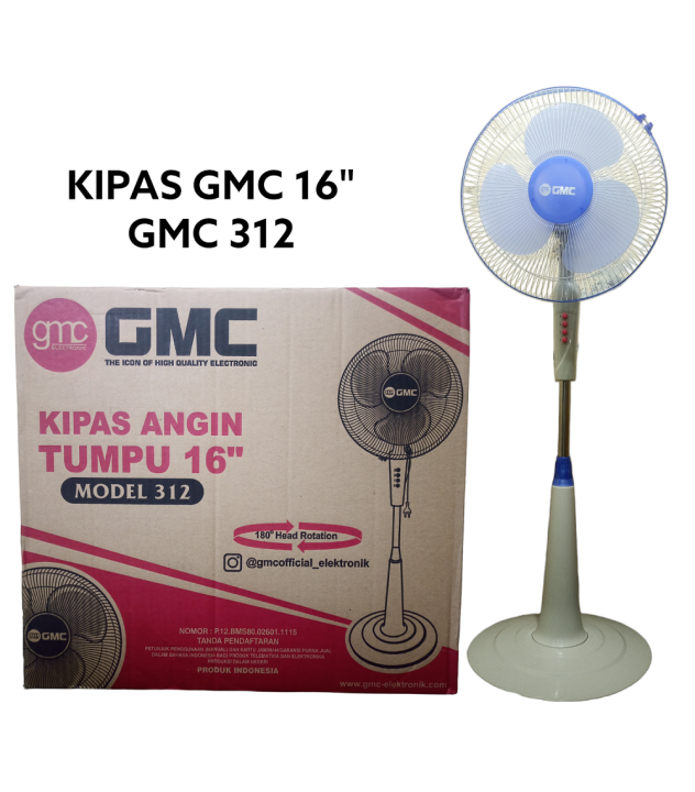 Kipas Angin Berdiri Gmc Inch Stand Fan Sni Berkualitas Ori