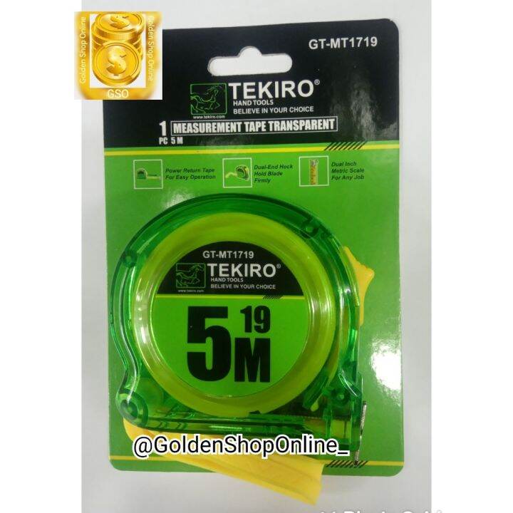 Meteran Transparan Meter Gt Mt Tekiro Lazada Indonesia