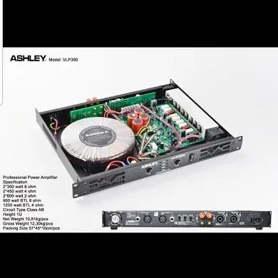 Power Amplifier Ashley Vlp Lazada Indonesia